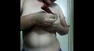 Mangala Bhabhi Mehendi on Boobs