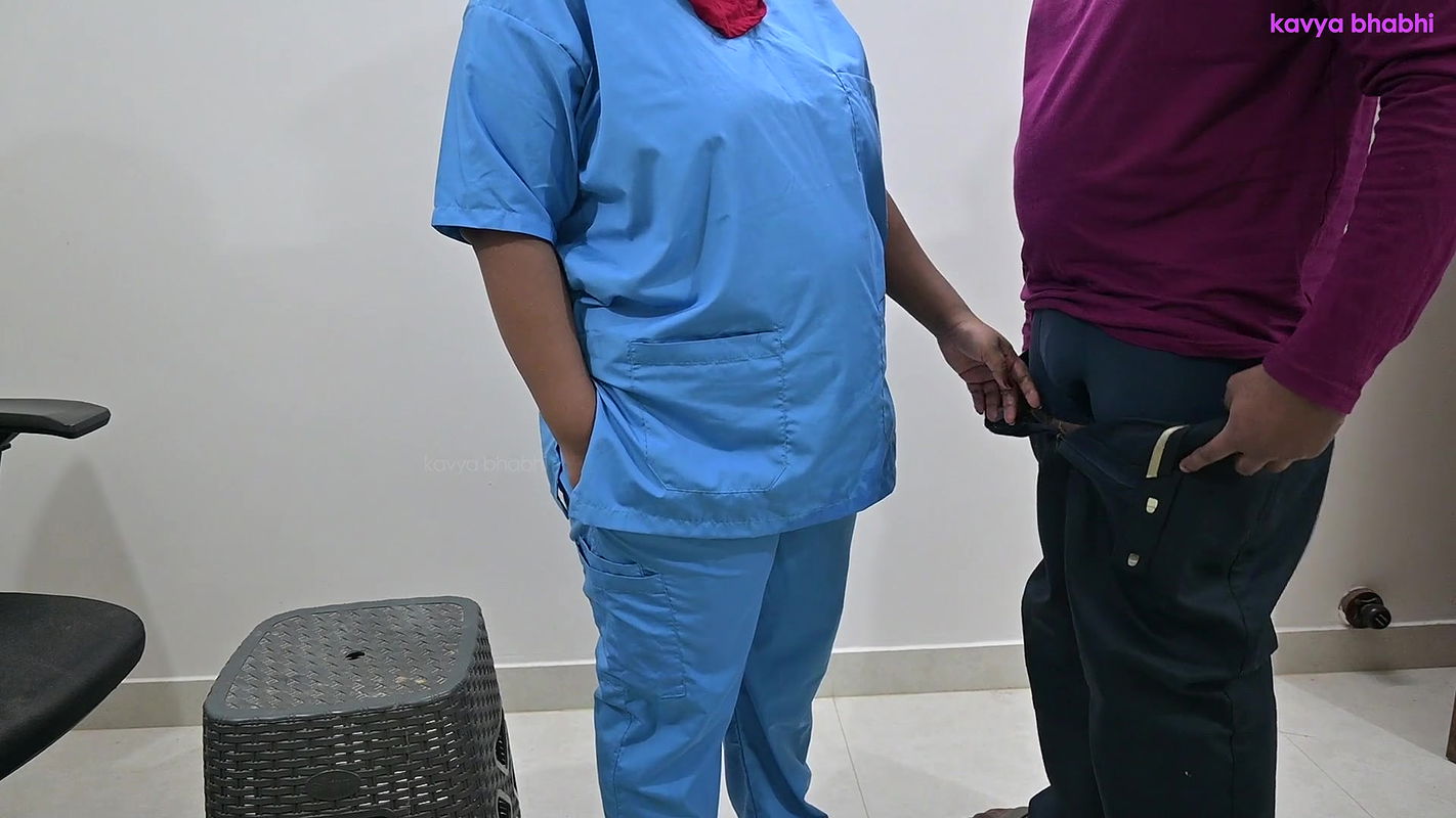 NURSE having fun with patient