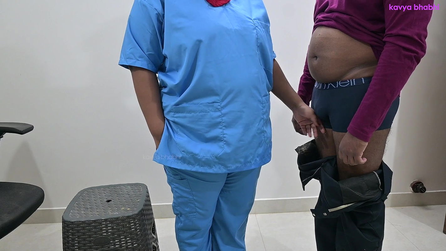 NURSE having fun with patient