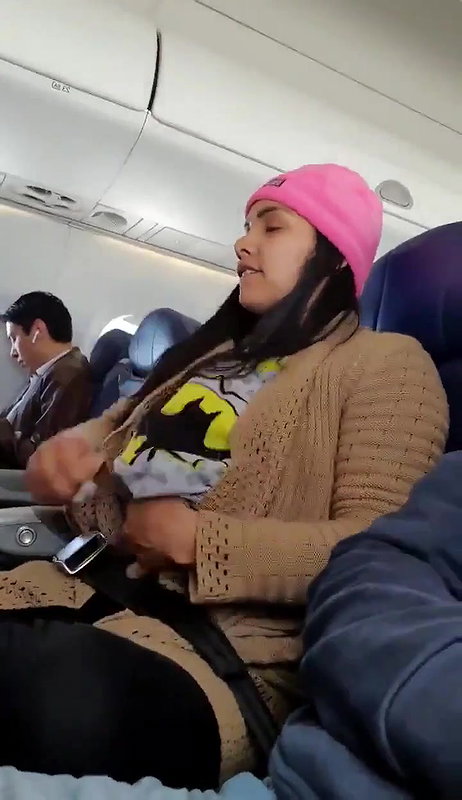Woow Desi  Daring Girl in Flight