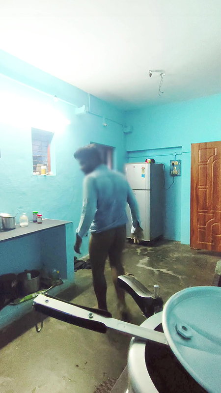 Tamil girl cheating in home to standing sex with her lover