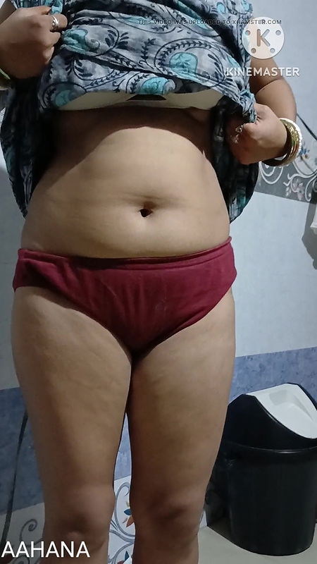 AAHANA PANTY VIEW FOR BULL !!!