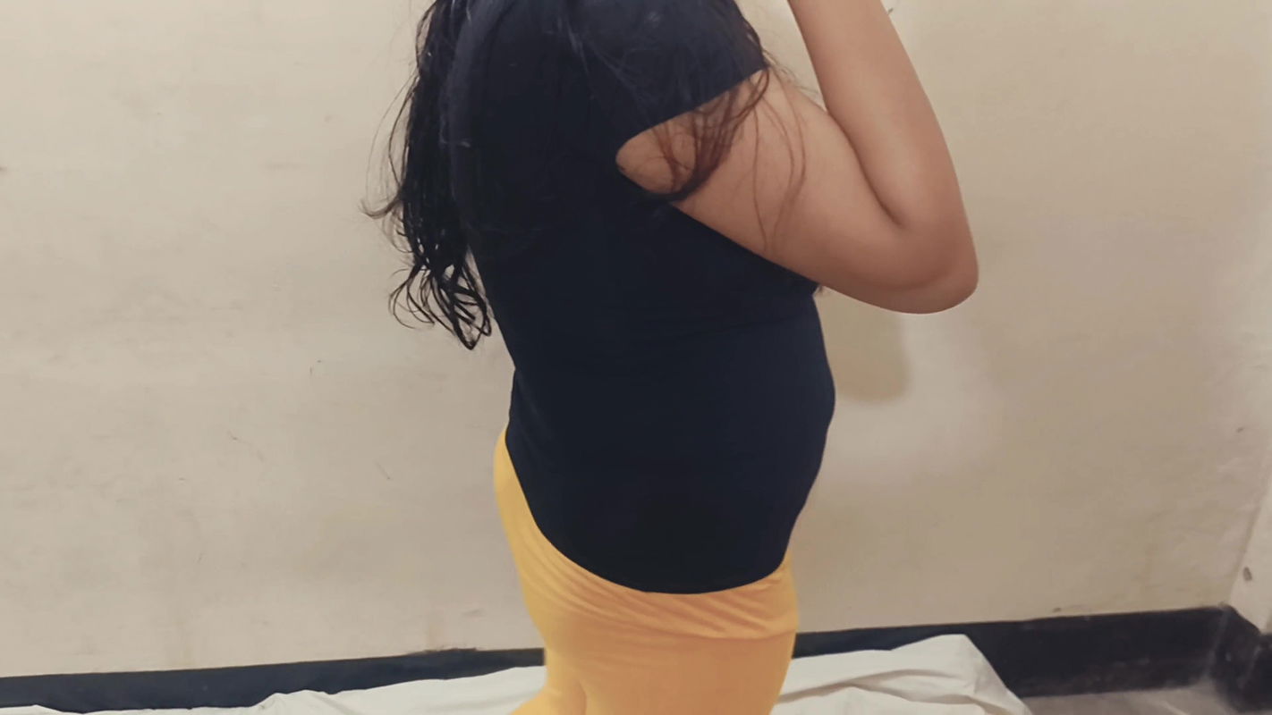 Indian wife talking dirty on phone and younger stepbrother comes and fuck bhabhi