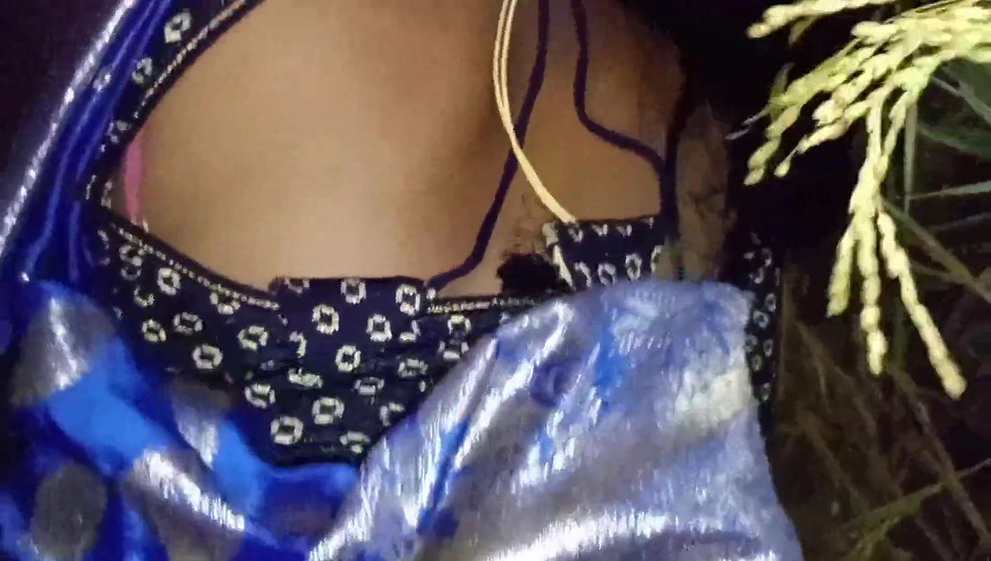 Me and my bhabhi In the paddy field