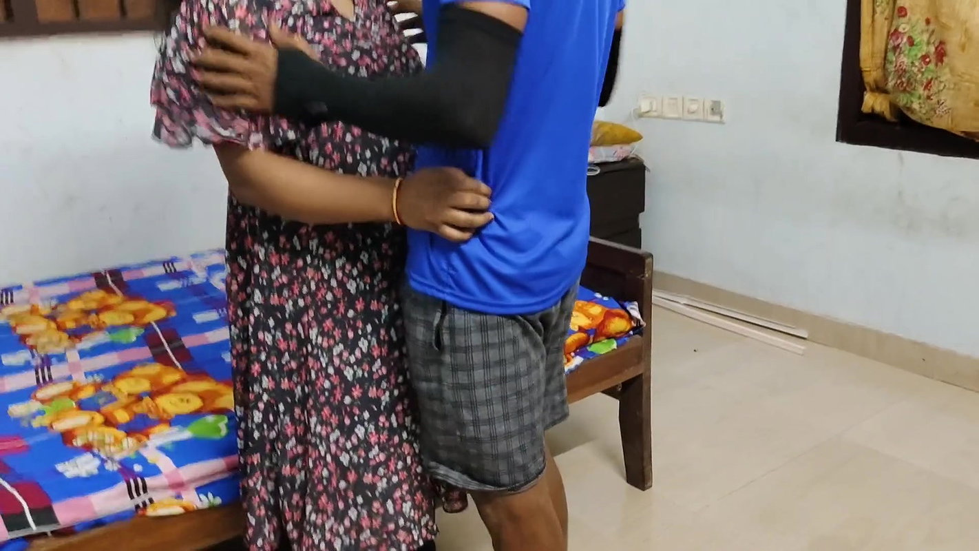 Malayali step mam hot talk and sex with son in low, Step mom and son in law hot sex in nighty, Step mom blow job with