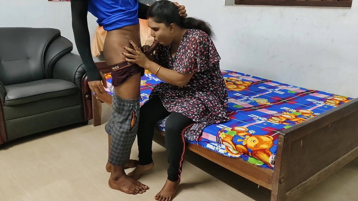 Malayali step mam hot talk and sex with son in low, Step mom and son in law hot sex in nighty, Step mom blow job with