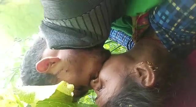 Village lover fucking in jungle with clear hindi audio