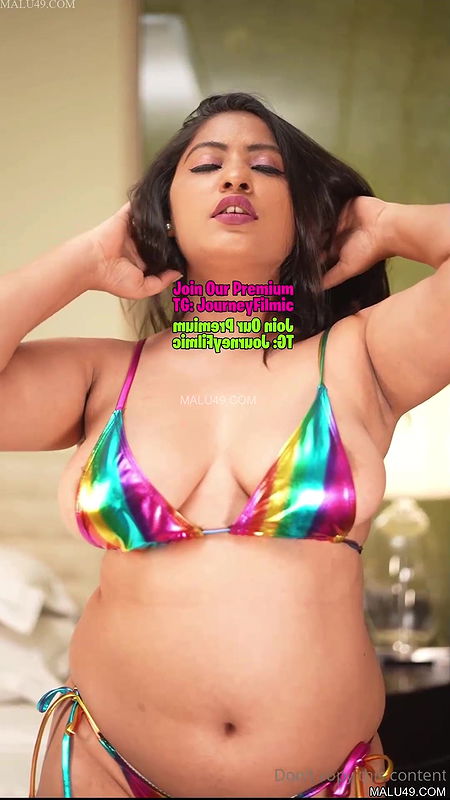 Anjali Gaud multi Colour Bikini Strip