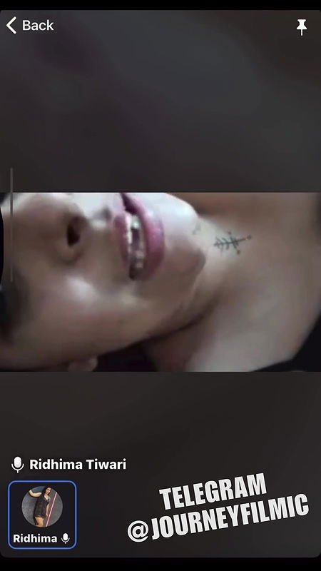 Natasha Rajeshwari aka Riddhima Tiwari Boobs Show on Live App