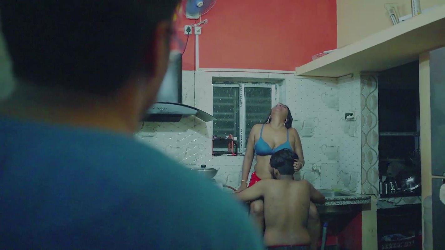 Big boobs Jhuma aunty fucking with two friends part 3