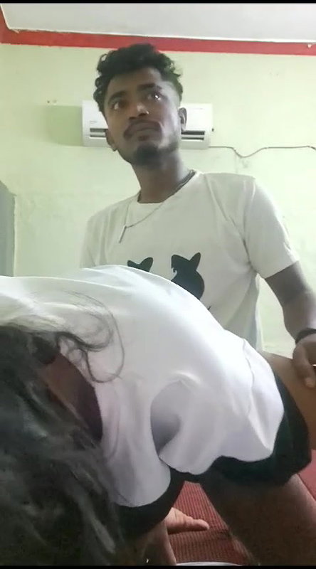Young girl fucked from behind