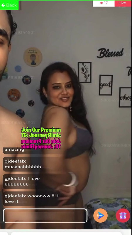 Priya Gamre Dirty Couple Live Booked
