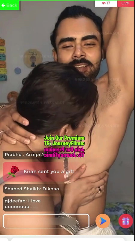 Priya Gamre Dirty Couple Live Booked