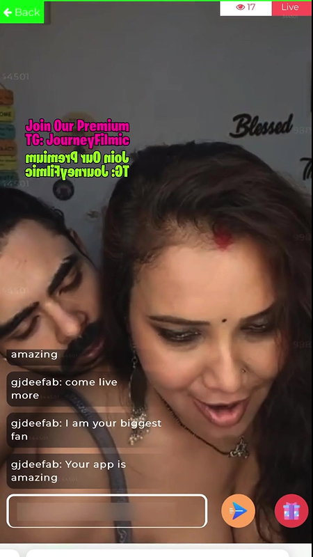 Priya Gamre Dirty Couple Live Booked