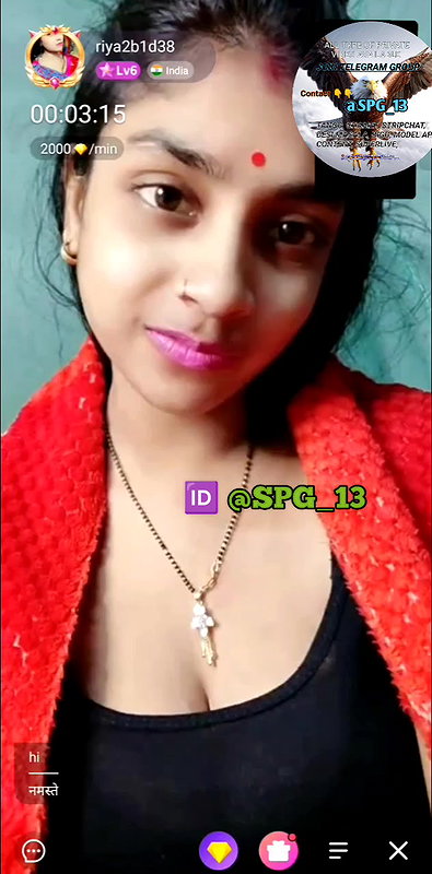 Cute village girl riya in chamet