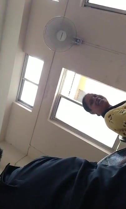 Pressing auntees boobs in waitin roo00m