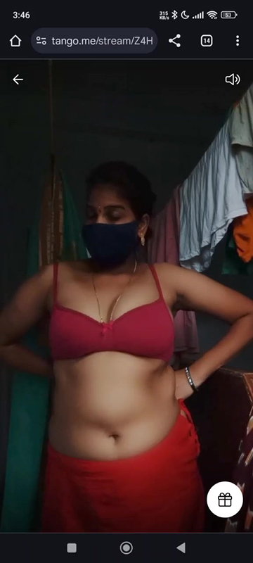 Village wife nude show