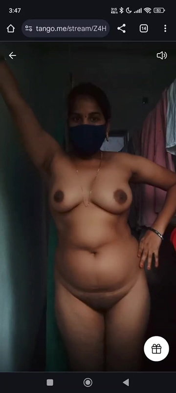 Village wife nude show