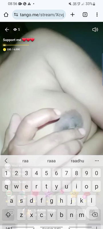 Desi hot bhabi show her boobs and wt pussy STRIPCHAT