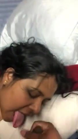 THis Time Aunty Wakeup with Dick in Her Mouth With Clear Audio