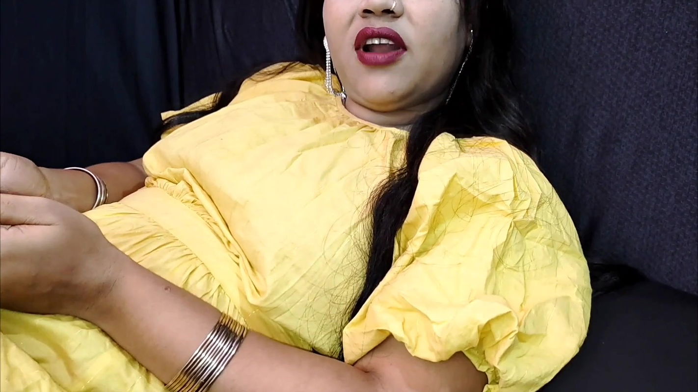 step Brother and step sister -bhai se chudwa rahi thi tabhi step mummy aa gai