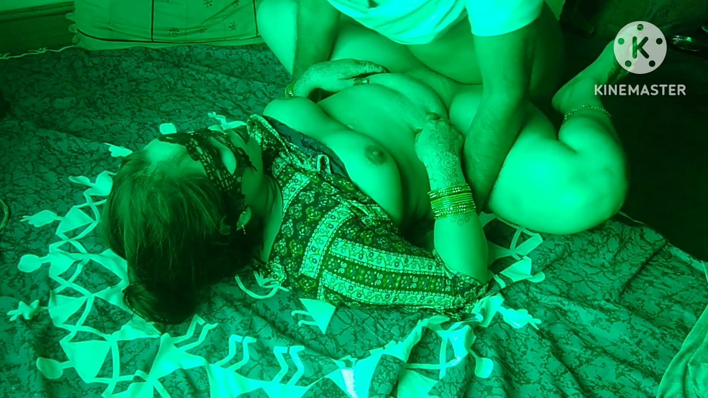 Desi Cute 18+ Girl Very 1st wedding night with her husband and Hardcore sex ( Hindi Audio )