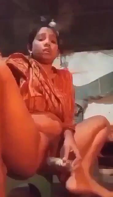 Horny Wife Masturbating For Husband