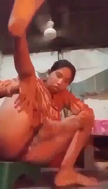 Horny Wife Masturbating For Husband