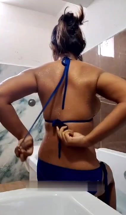 Naari magazine Model Neelam Singha Nude Strip in the Shower