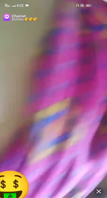 Beautiful Bong Jhumpa Boudi Big Boobs and Pussy Spread on Chamet Live