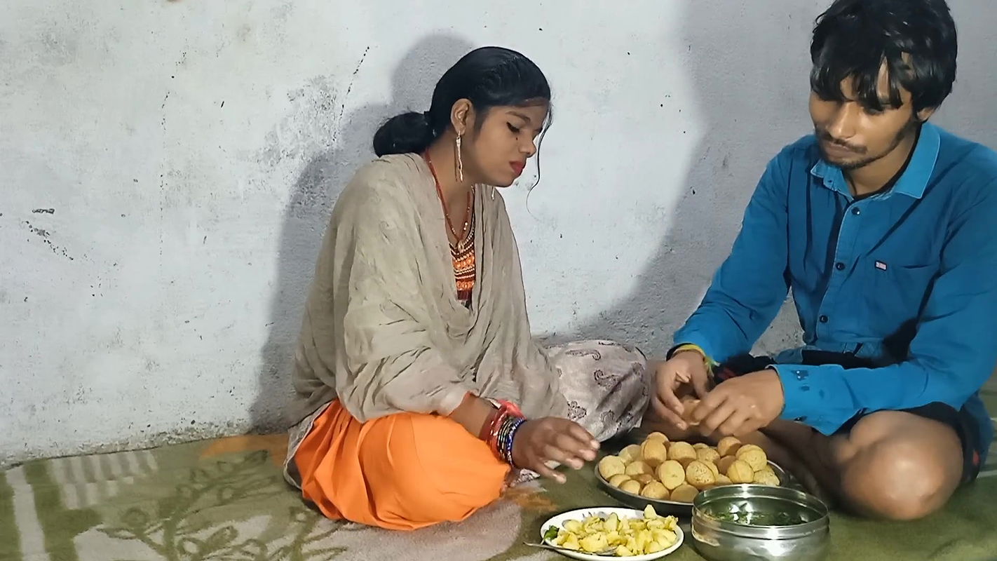 I Enjoyed Eating Pani Puri and After That I Fucked Her