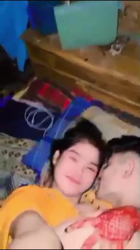 Young Lovers Enjoying