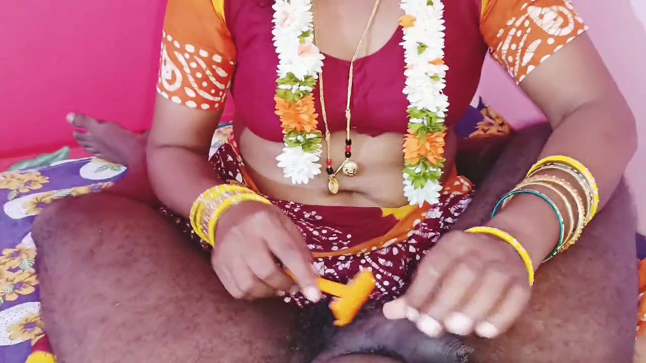 Indian Beautiful Sari Macocha fucking stepson Telugu Dirty conversations.