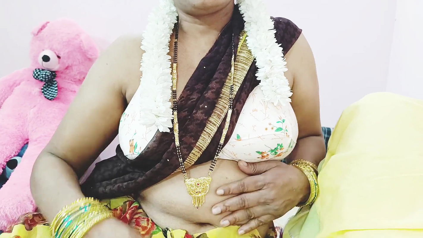 Indian big tits of the stepmother, fucked stepson from Telugu Dirty Talks