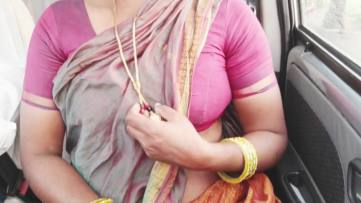 Indian sex in a maid car with the owner of the house