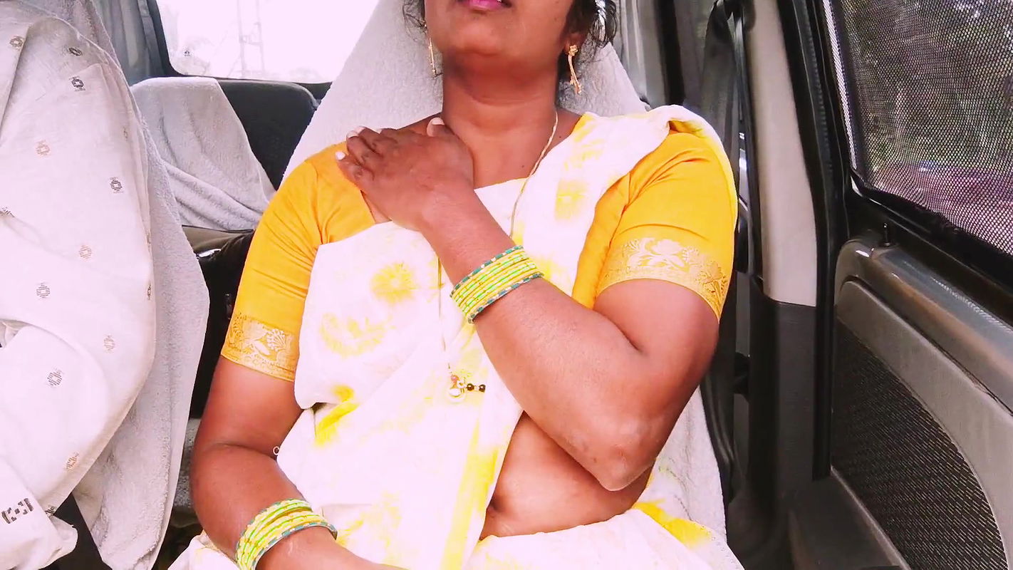 Indian sex in the car. The maid tries to move with the owner of the house. Telugu Dirty conversations.