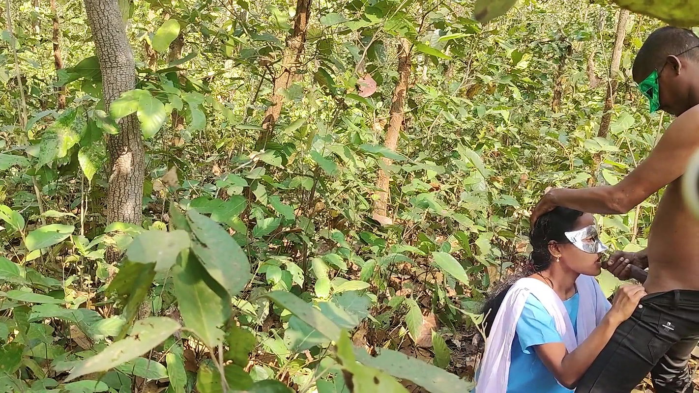 Desi Indian School Girl Ki Jungle Main Mangal