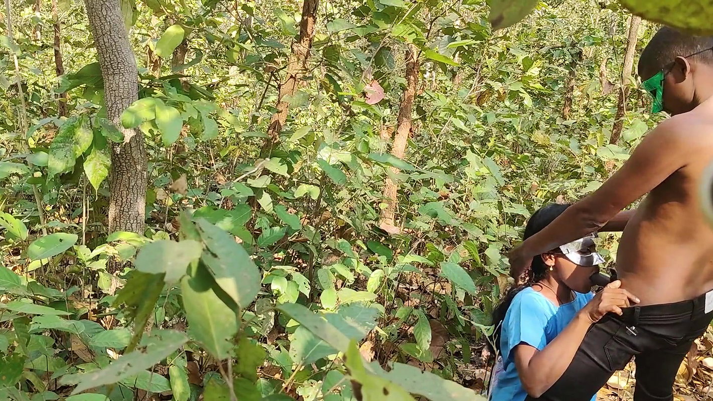 Desi Indian School Girl Ki Jungle Main Mangal