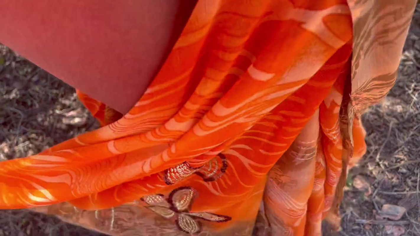 NEWLY MARRIED NAUGHTY HOT BHABHI FUCKED IN JUNGLE FOR SOME GREED