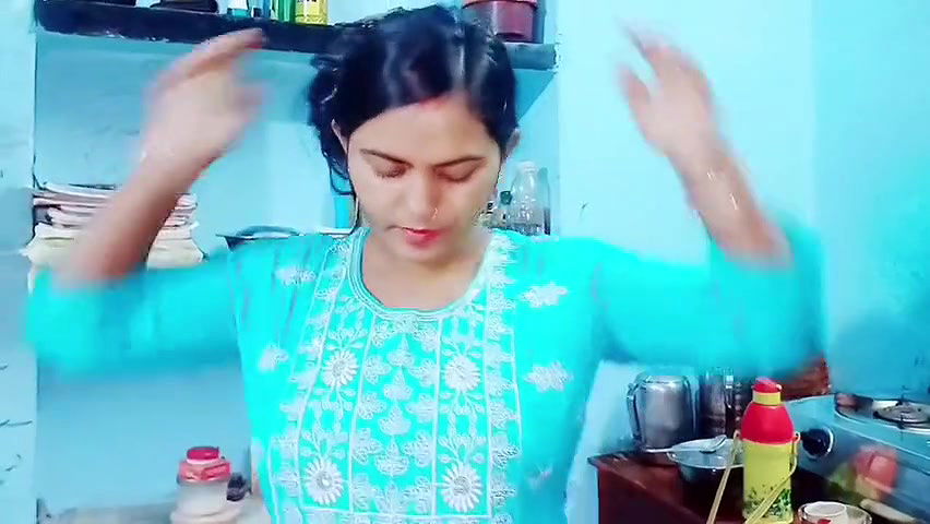 Indian roommate fucks me hard in missionary then pull my hair while