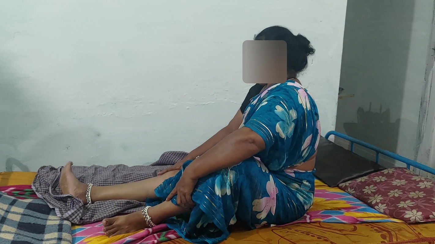 Step son I massaged my step mother and had hot sex with her