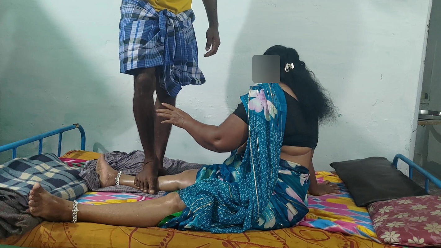 Step son I massaged my step mother and had hot sex with her