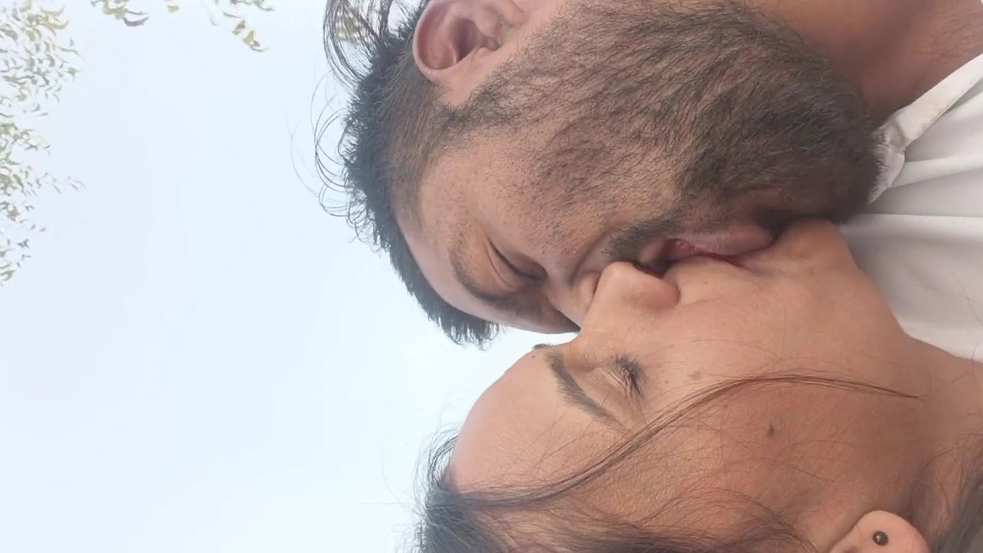 Near jungle lake hard fuck