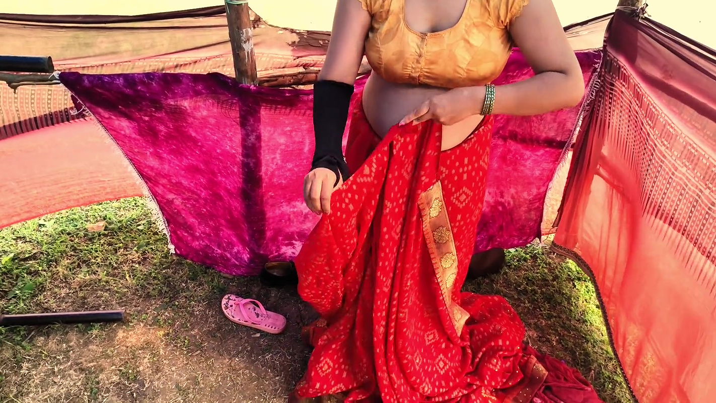 Indian Village aunty fucked By his Step son Hindi sex video