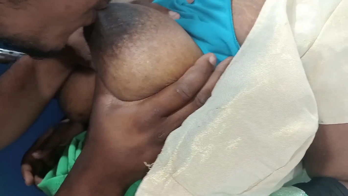 He bothers Siddhi who is going to work and does not allow her to leave and makes her cum on Chubby’s breast