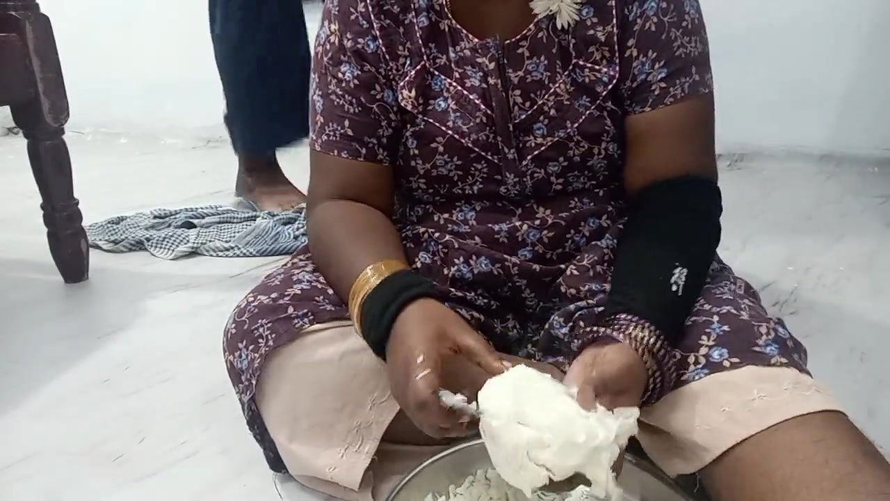 Desi Tamil bhabhi teaching how to fuck pussy for husband brother hot Tamil clear audio