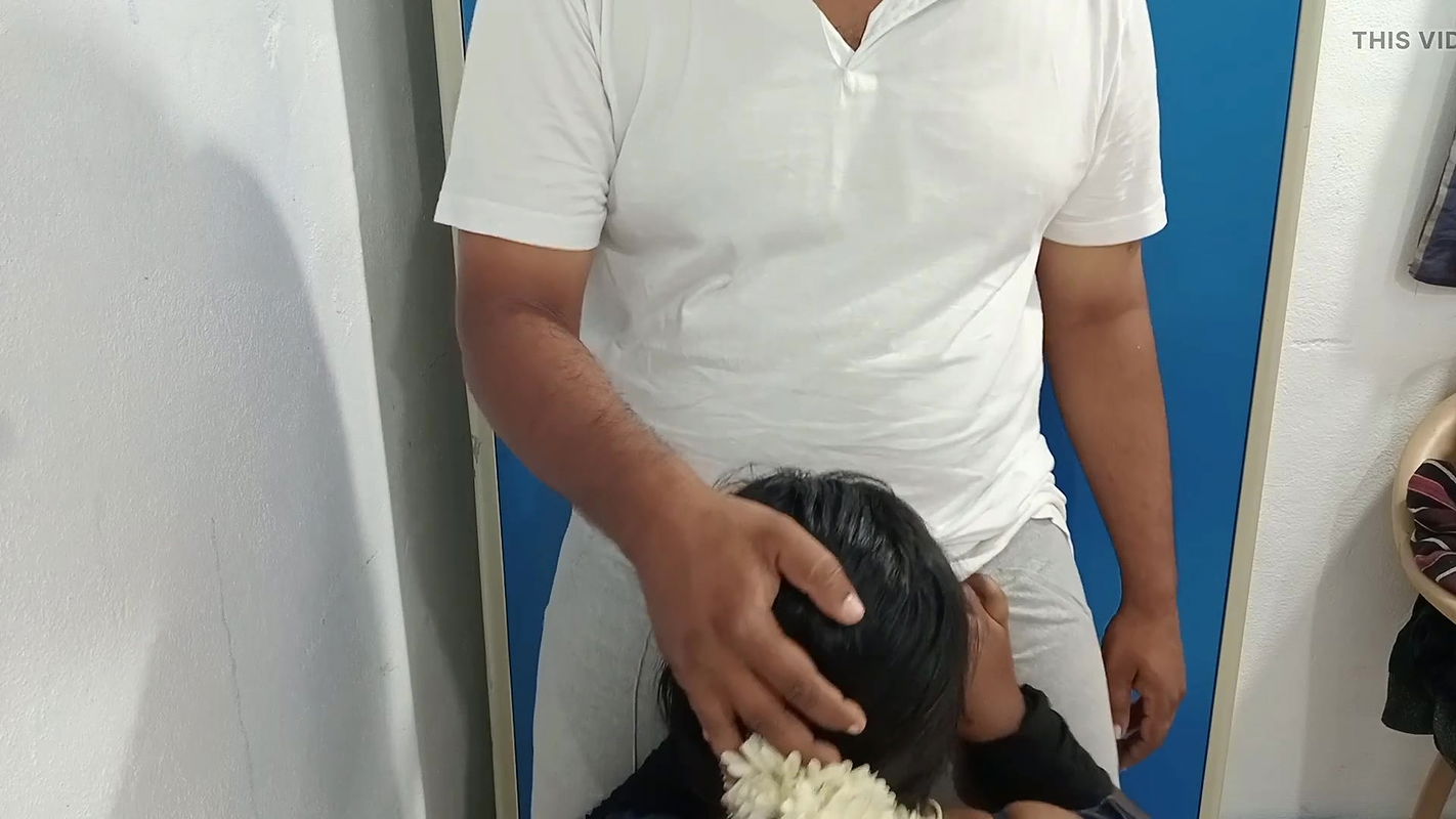 Chithi dress change in front of her step son he took advantage of quick fucking and cock sucking