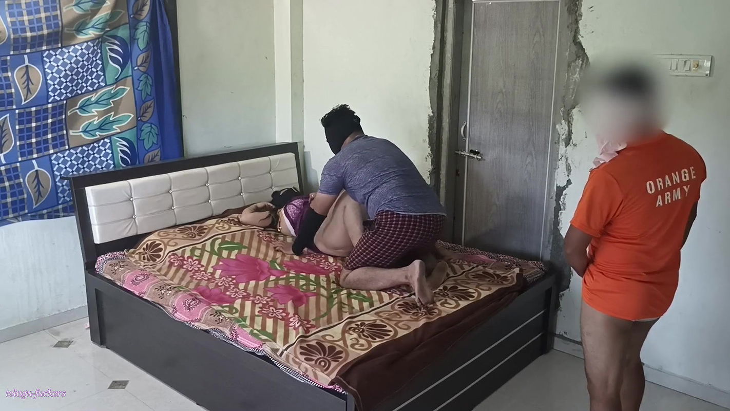 My Best Friend Wife 3some Doggy Style Hard-core Fucking Telugu Dirty Talking