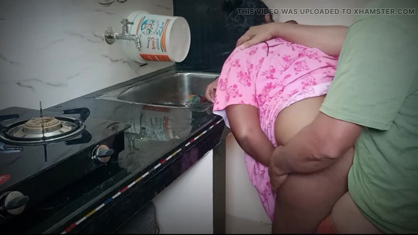 Indian wife and husband fight for fucking in kitchen hard core doggy style anal fuck pussy fucked strong dick telugu fuckers