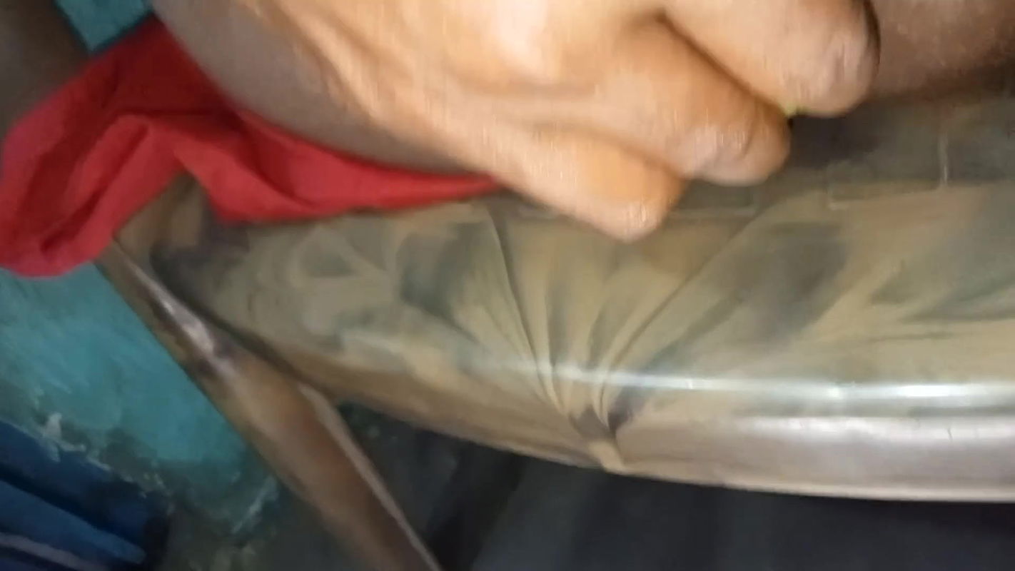 Indian bhabhi fuck her ass and pussy by a brinjal